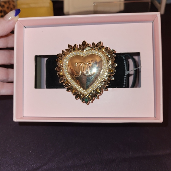 Juicy Couture Heart Buckle Belt - Picture 5 of 5